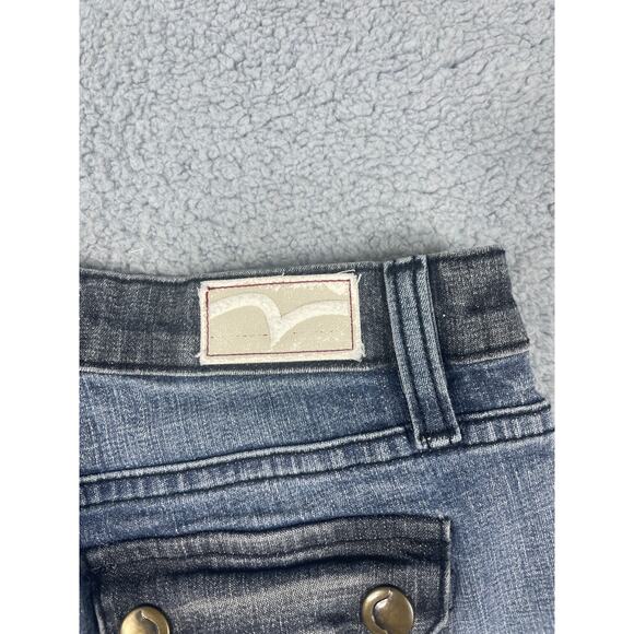 Miss Vigoss Junior Women's Size  5/6 Denim Mixed Color Jeans y2k - Picture 9 of 16